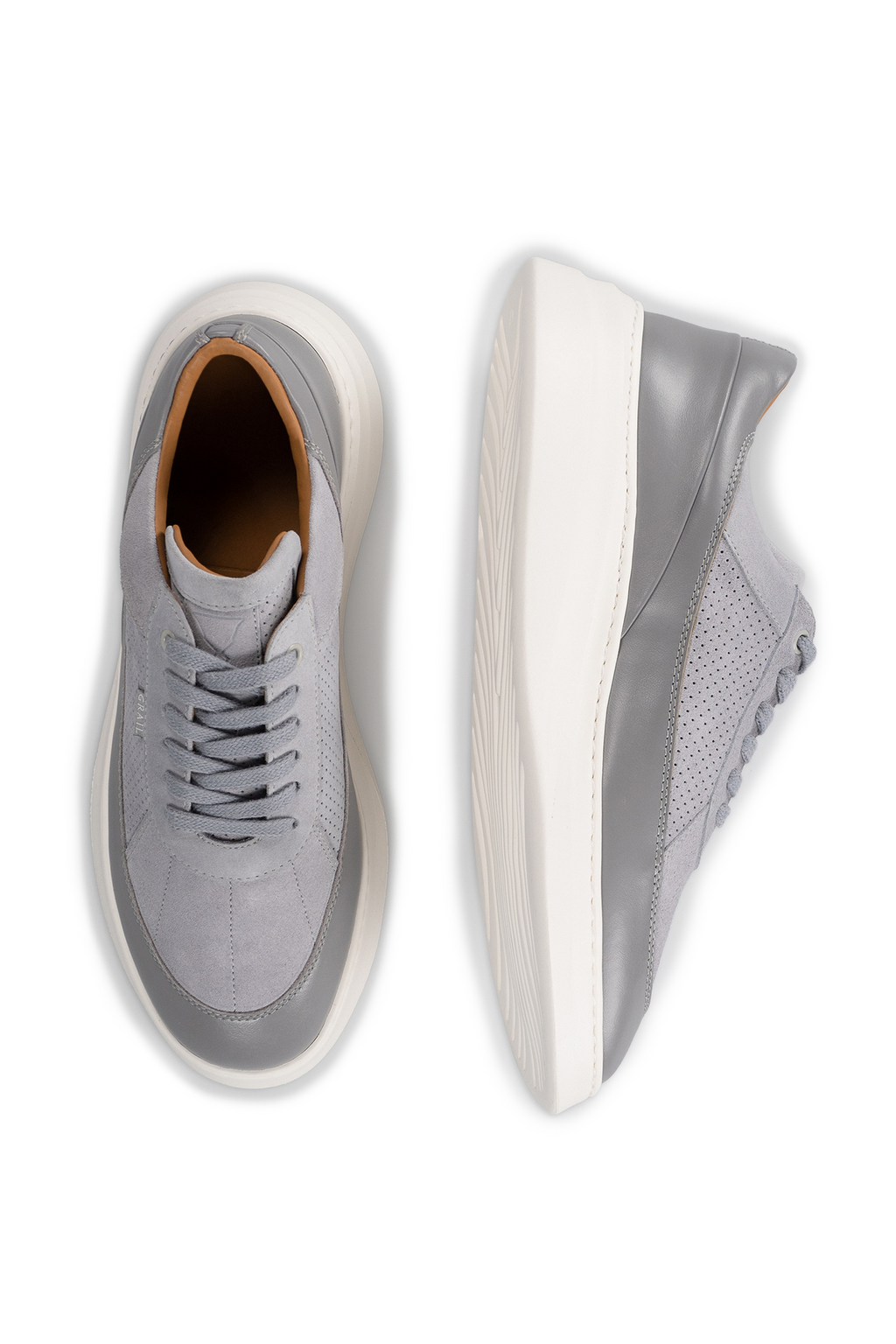 Showman Mens Sneaker In Gray