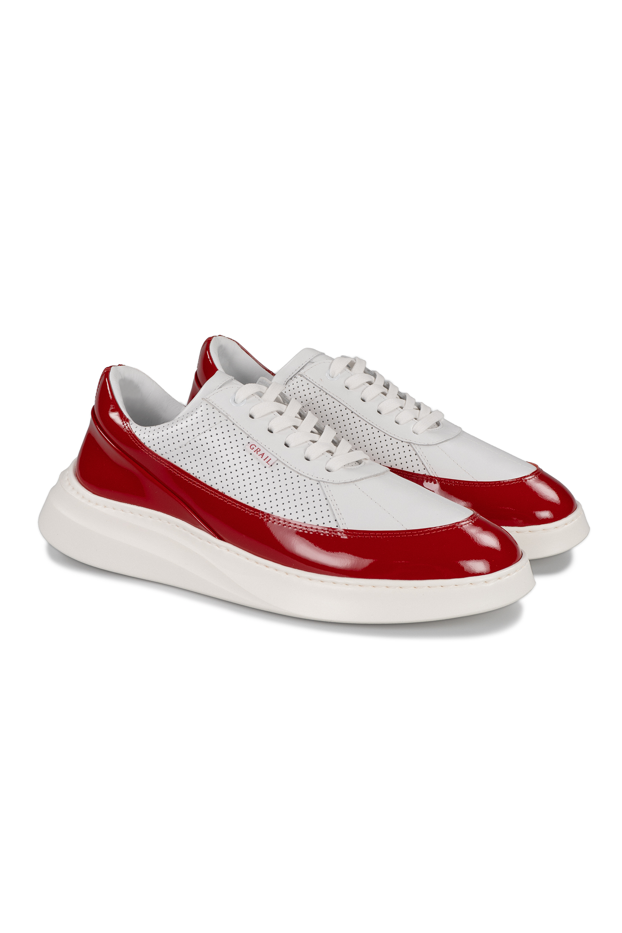 Showman Mens Sneaker In Adrenaline Red