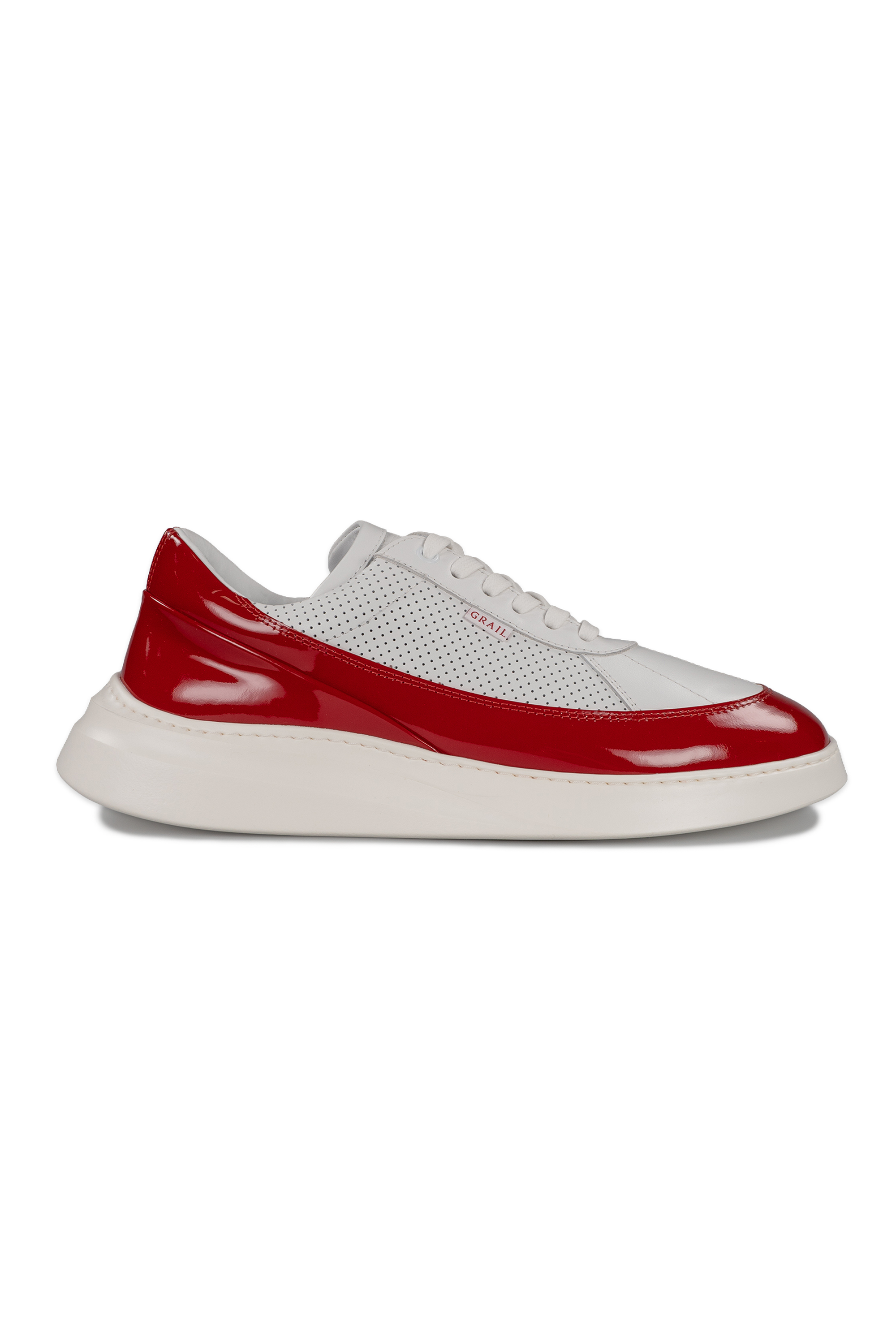 Showman Mens Sneaker In Adrenaline Red