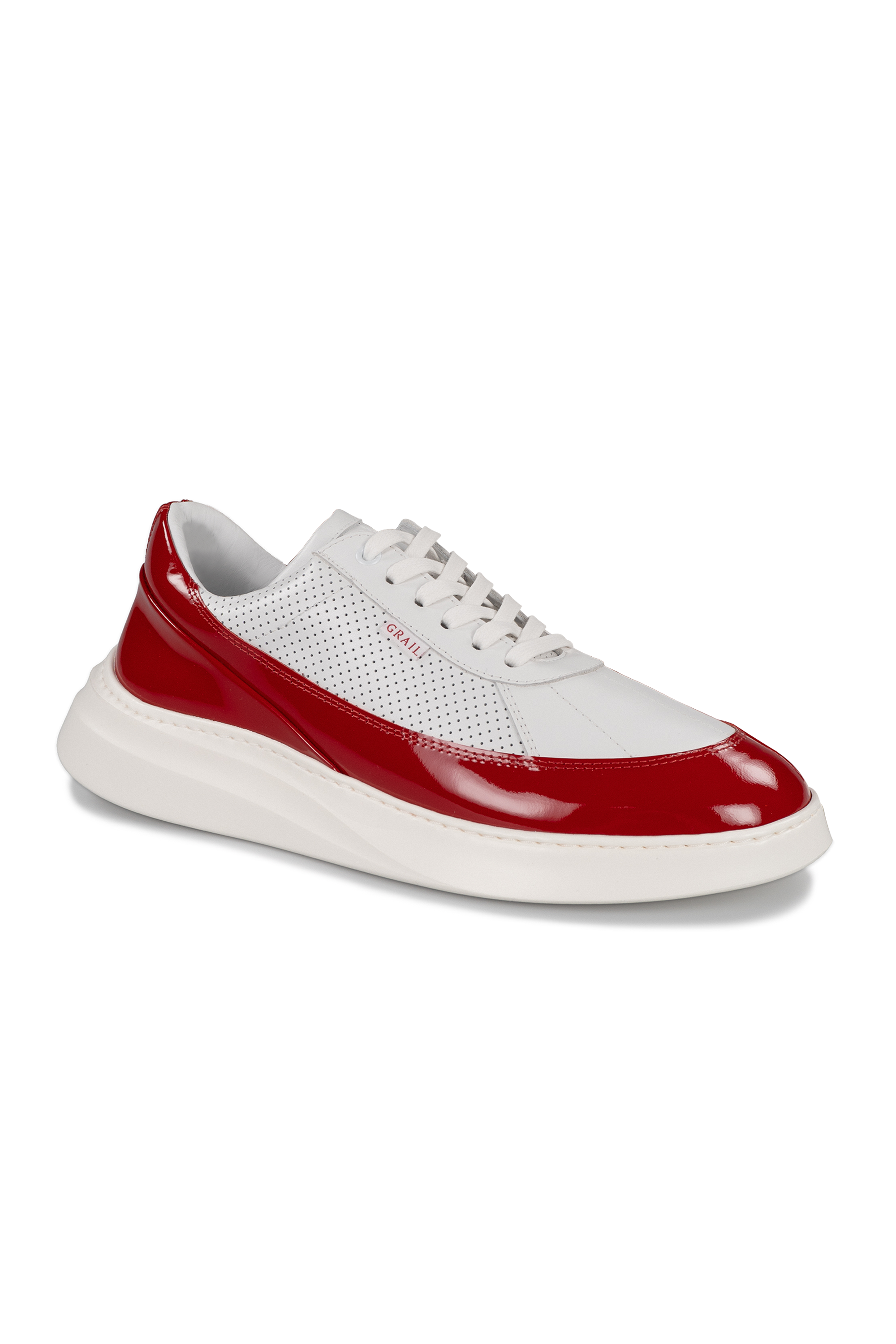Showman Mens Sneaker In Adrenaline Red