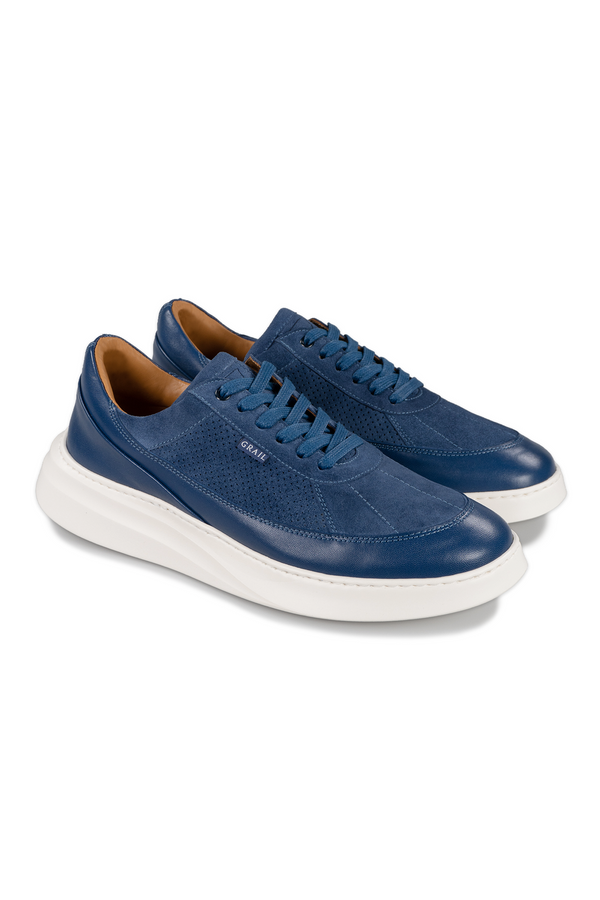 Showman Mens Sneaker In Navy