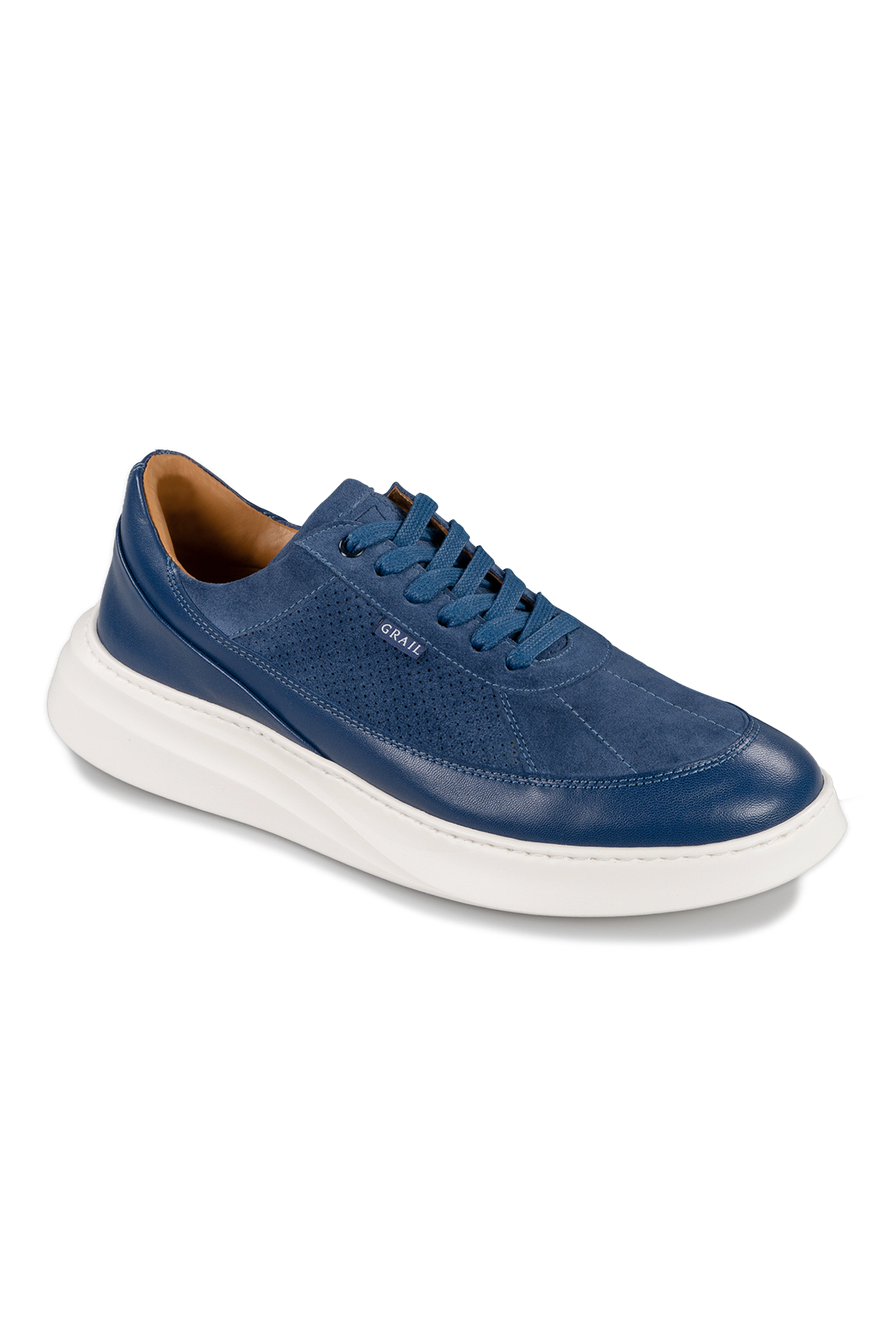Showman Mens Sneaker In Navy