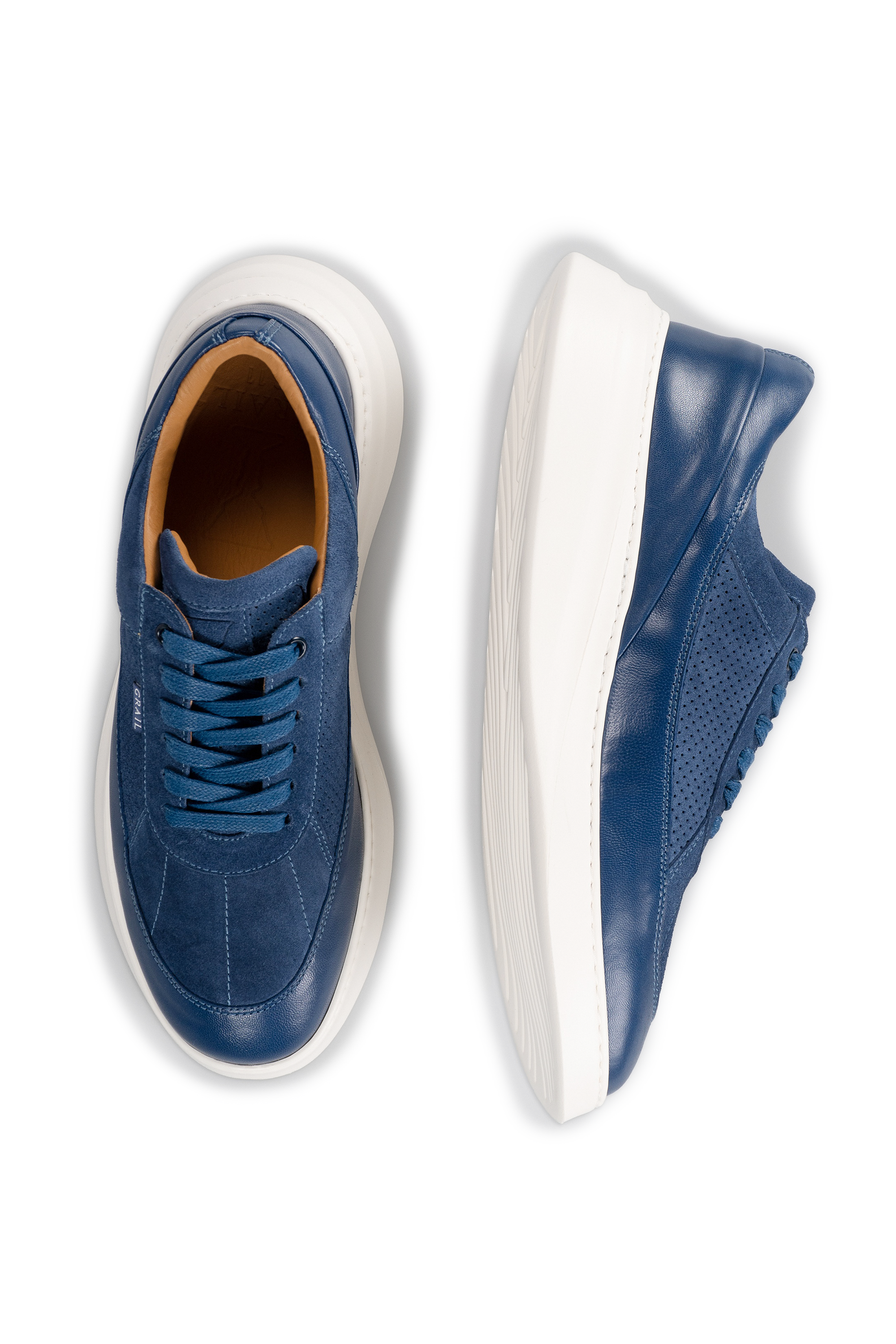 Showman Mens Sneaker In Navy