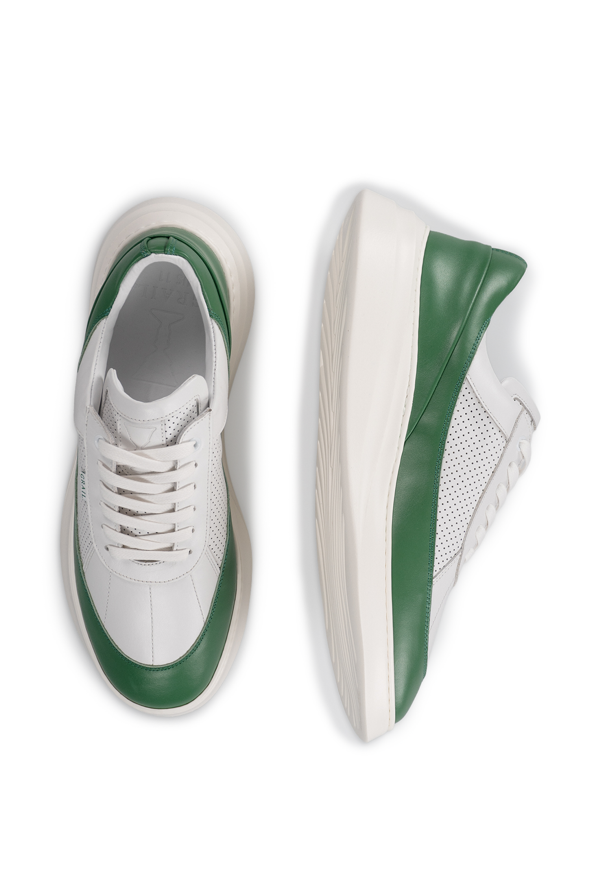 Showman Mens Sneaker In Mountain Green