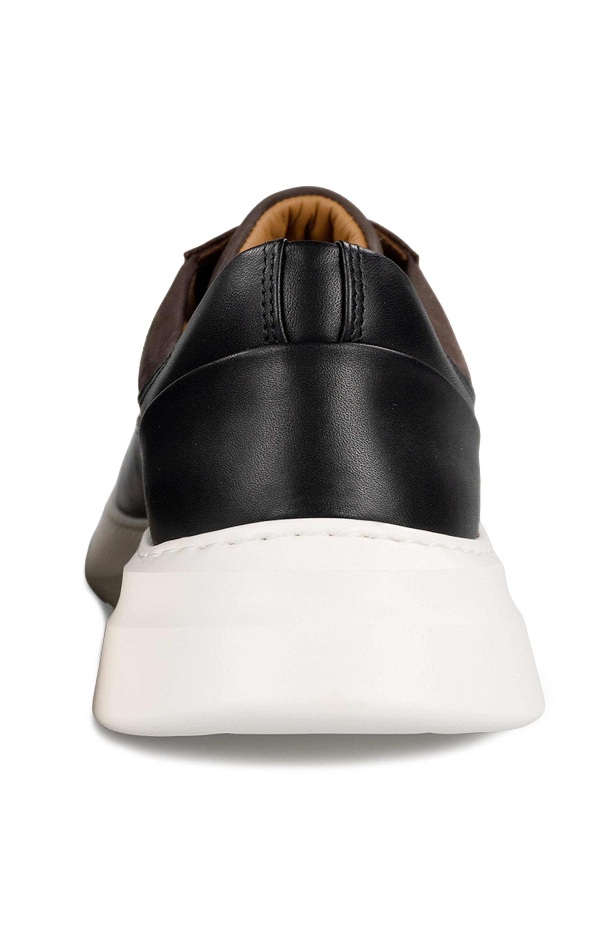 Showman Mens Sneaker In Black Coffee